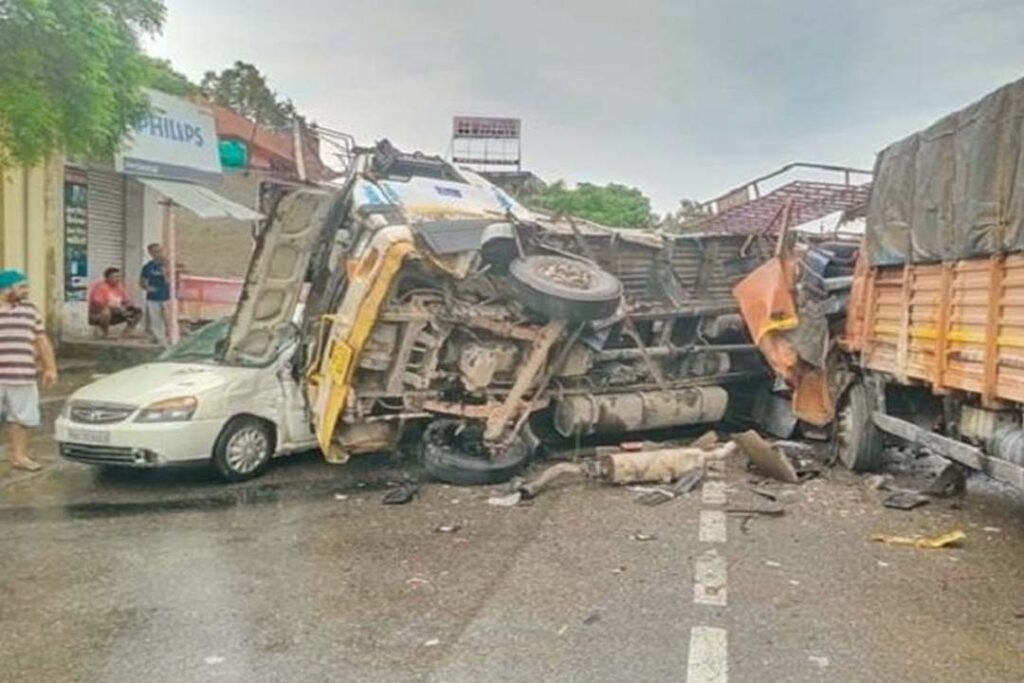 Accident in Jalandhar