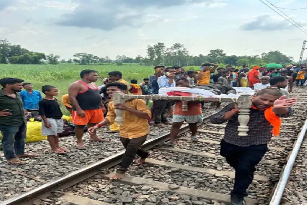 Big accident with Dibrugarh Express train