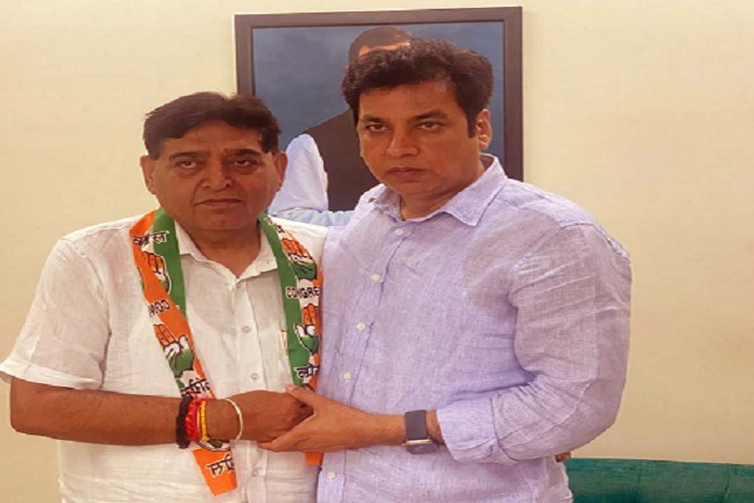 Former cabinet minister Sundar Sham Arora left BJP and joined Congress