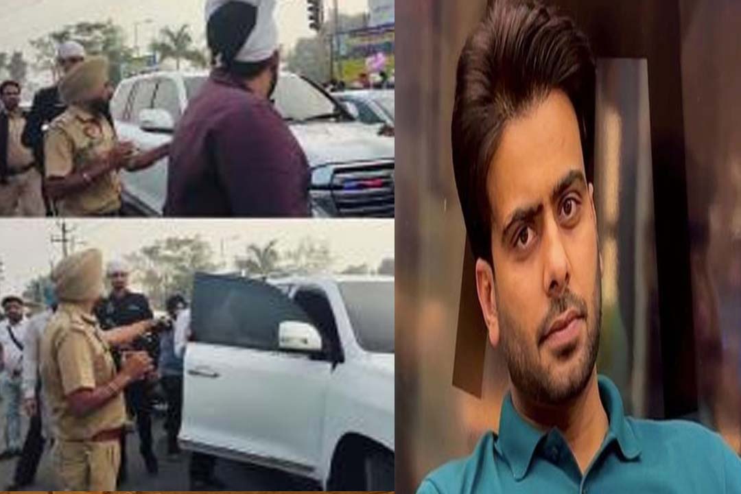 Punjabi Singer Car Challan