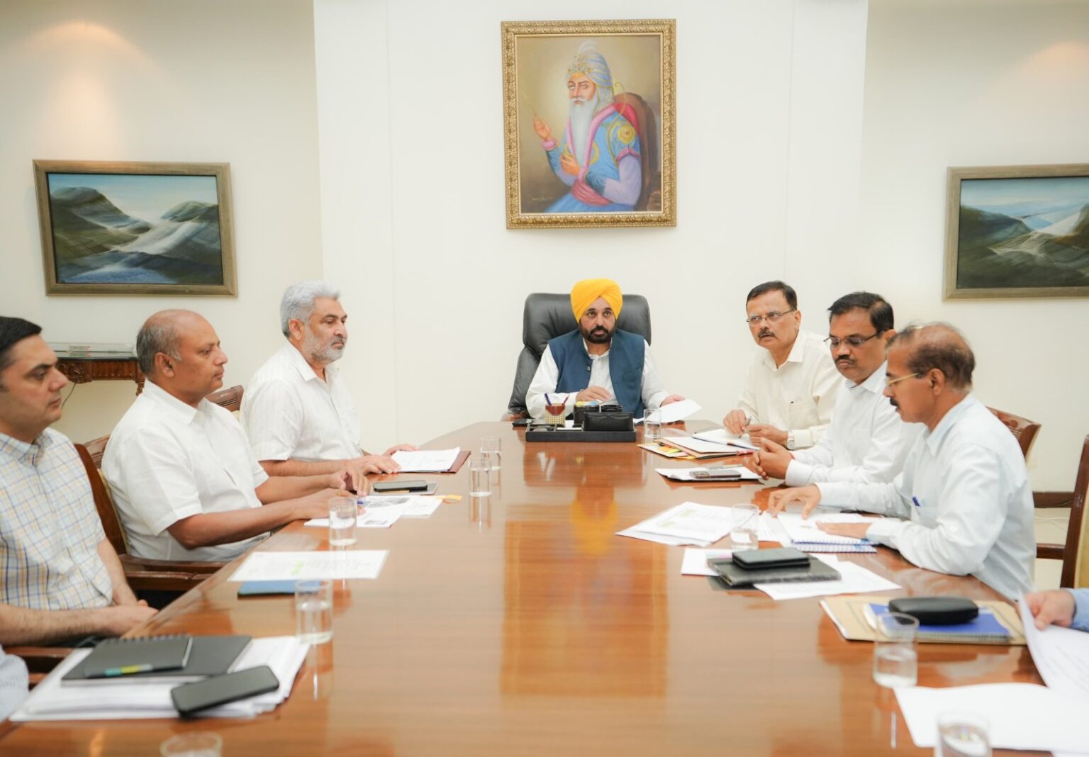 CM Mann's meeting with Forest Department