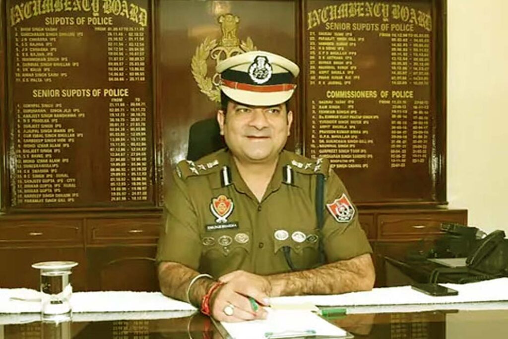 Commissioner Swapan Sharma