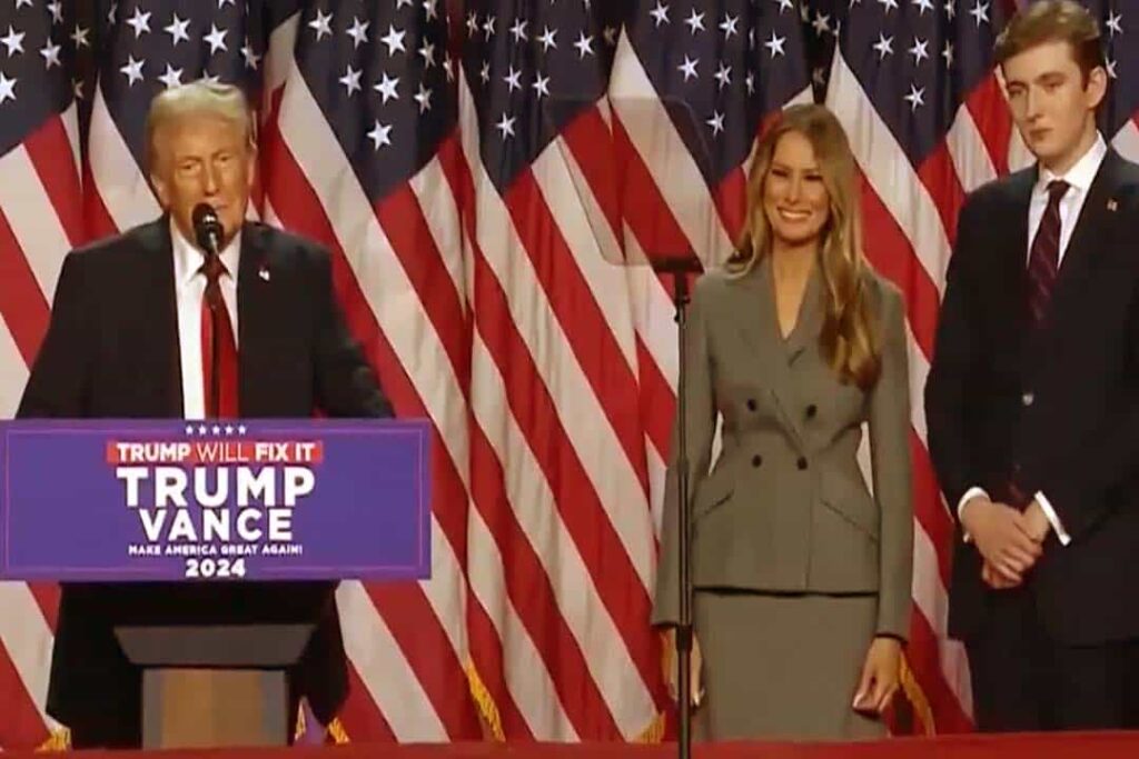 US Election 2024: अमेरिकी राष्ट्रपति चुनाव में डोनाल्ड ट्रंप की एक बार फिर जीत, आया बयान,पढ़ें