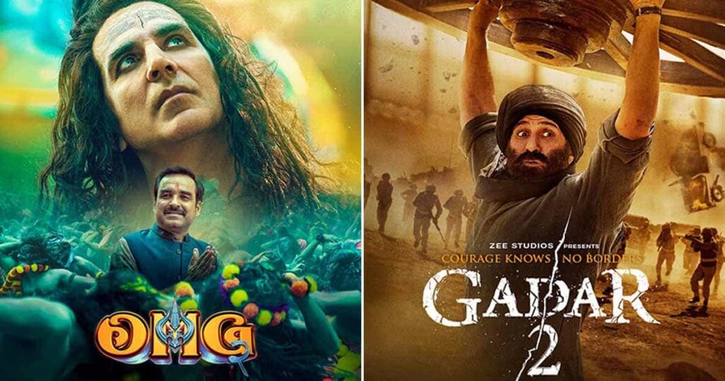गदर-2 हर नए दिन के साथ रिकॉर्ड तोड़ कलेक्शन कर रही है : OMG-2 का भी अच्छा प्रदर्शन जारी है,फिल्म ने रिलीज के चौथे दिन 12 करोड़ रुपए की कमाई की