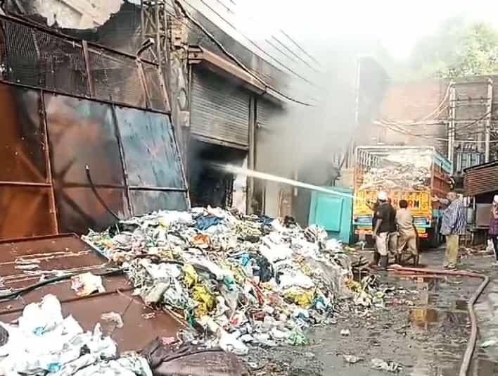 Ludhiana में इस जगह लगी भीषण आग, देखें तस्वीरें