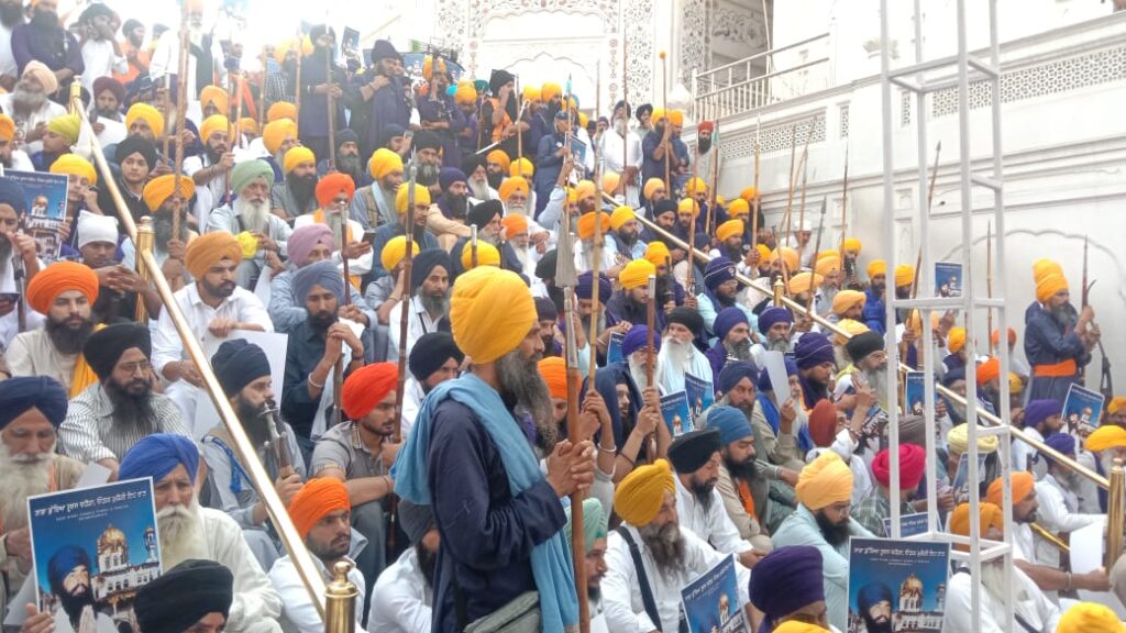ऑपरेशन ब्लू स्टार की बरसी पर अकाल तख्त से कौम को संदेश, जत्थेदार कुलदीप सिंह ने अरदास के दौरान ही सुनाया संदेश; नहीं कर सके विरोध 