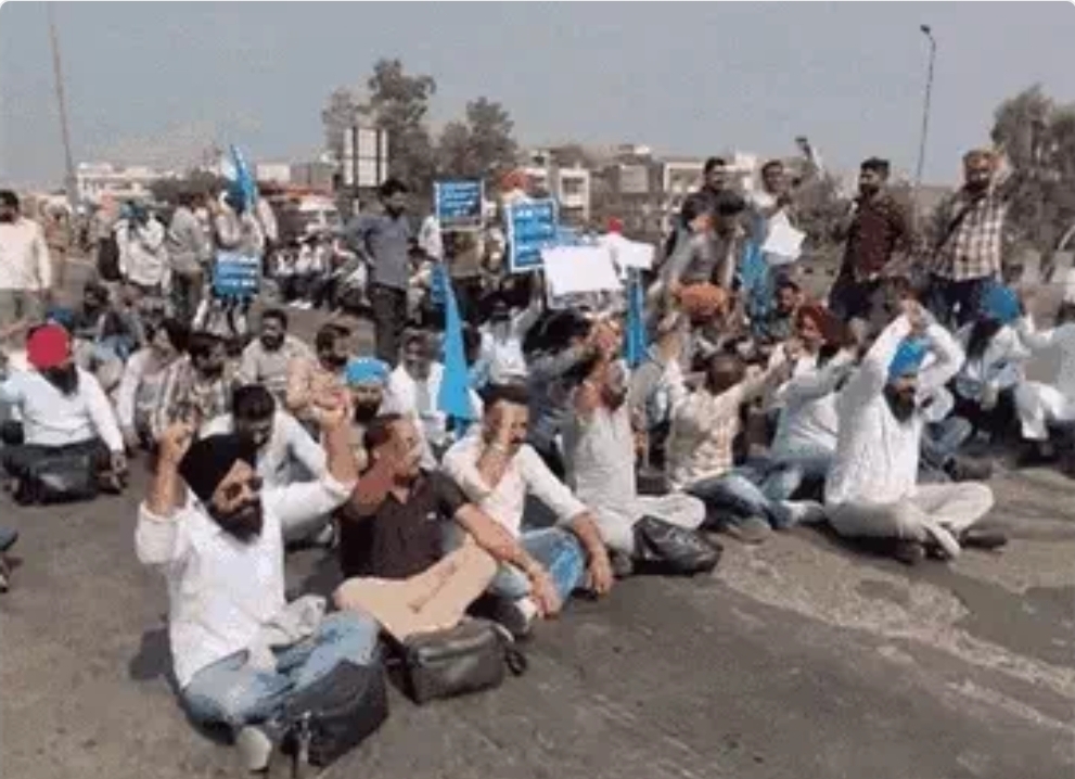 पंजाब-चंडीगढ़ में रोडवेज कर्मचारियों का चक्का जाम: अमृतसर में पुलिस से झड़प, लुधियाना में नेशनल हाईवे बंद; कई शहरों में बसें ठप