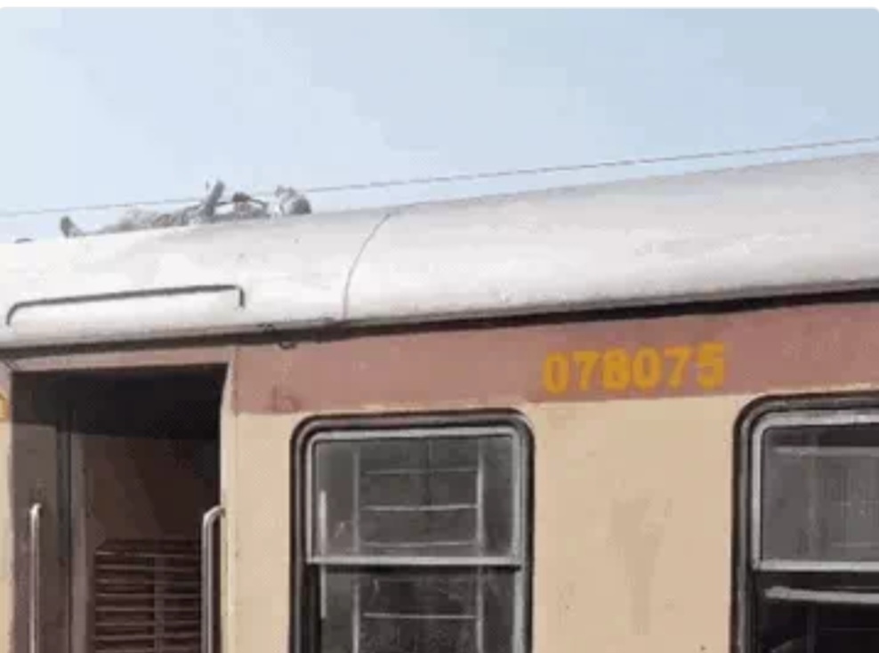 फिल्लौर रेलवे स्टेशन पर ट्रेन की छत पर चढ़ा व्यक्ति हाईटेंशन तार की चपेट में आया, जिंदा जला, हालत नाज़ुक देख जालंधर रेफर किया